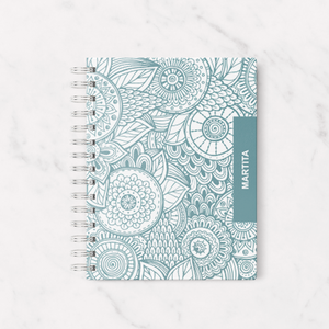 Cuaderno Doodle Flowers